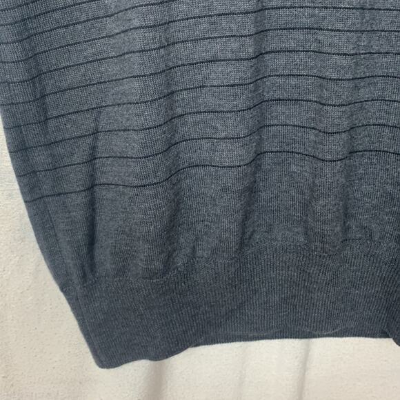 Robert Talbott mens large New merino wool sweater pullover gradient ombre stripe - Picture 5 of 9